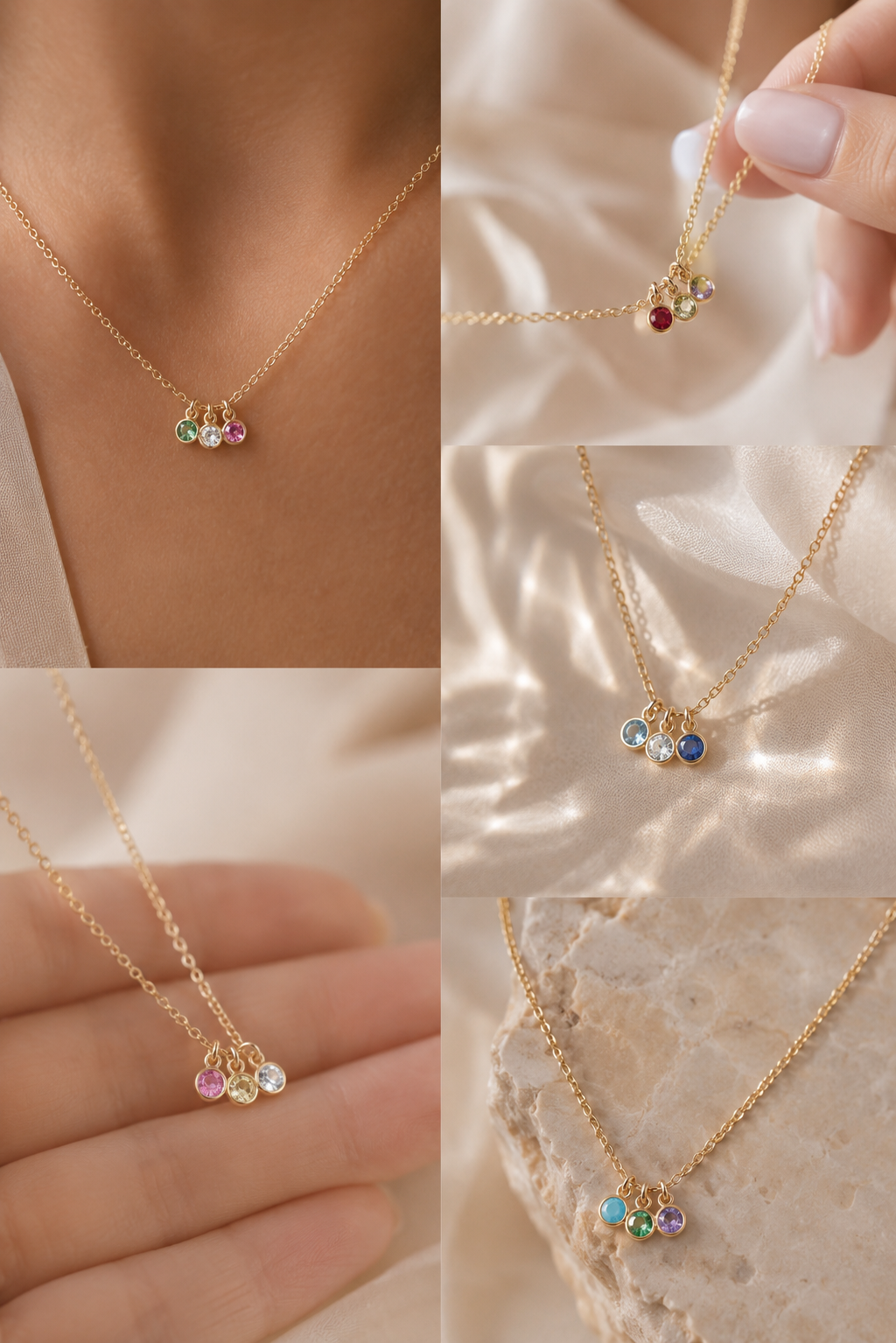 Calendar Stone Charms