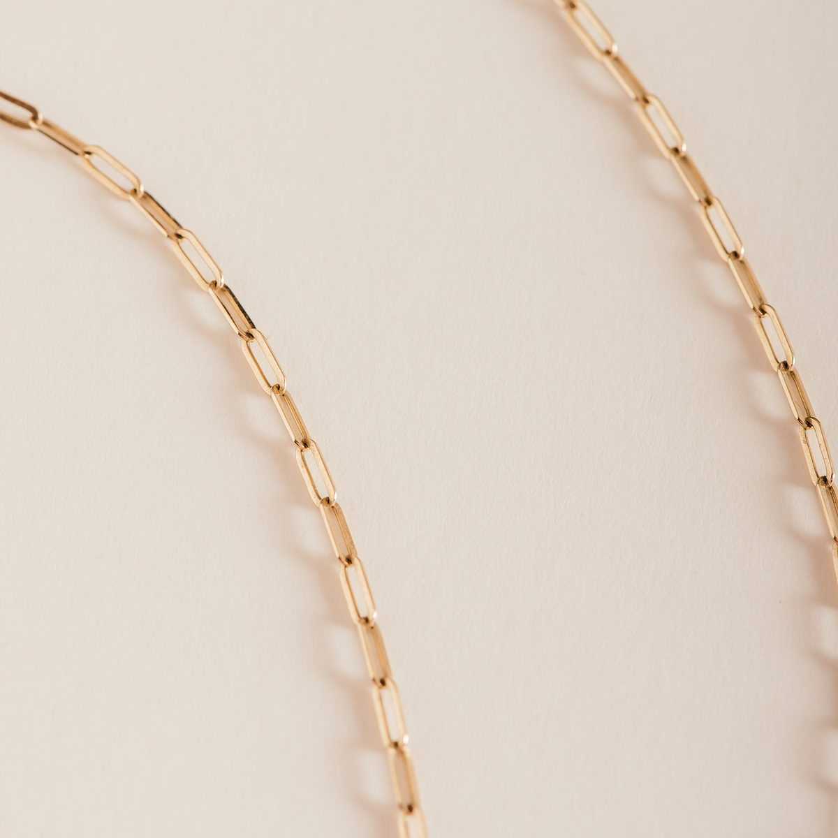 Paperclip Gold Bracelet